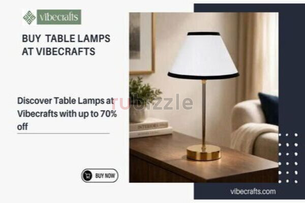 Table Lamps for Home Lighting and Decor-Vibecrafts