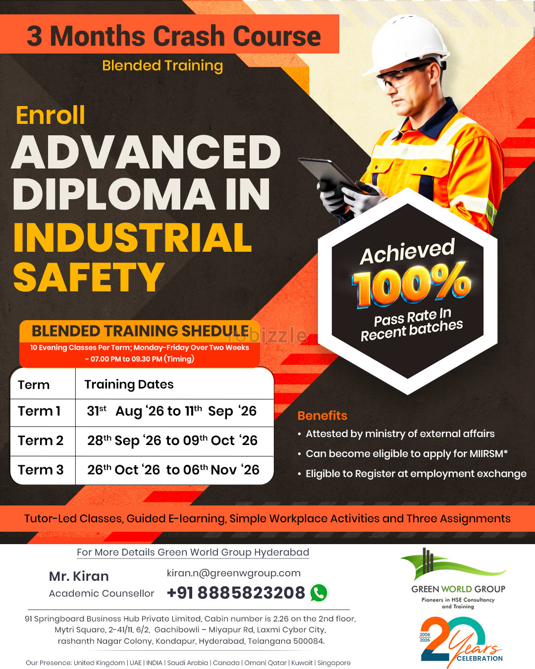 Advance Your Safety Career with the ADIS Course in Hyderabad!