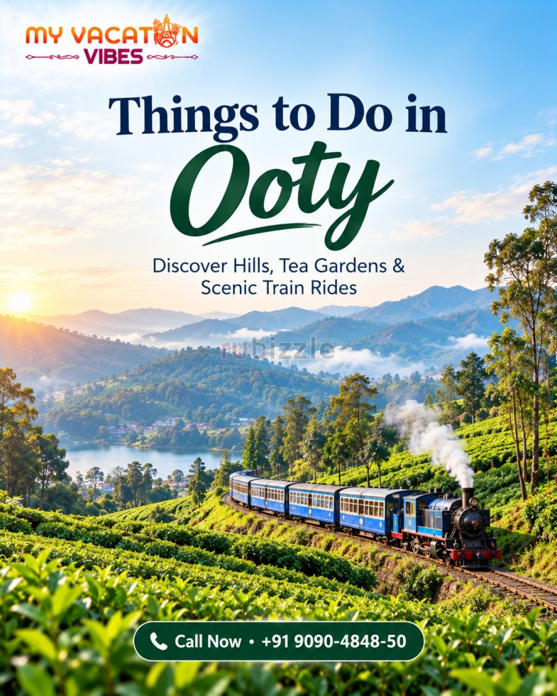 Things to Do in Ooty – Unlock 20% Off Your Getaway +91 9090-4848-50