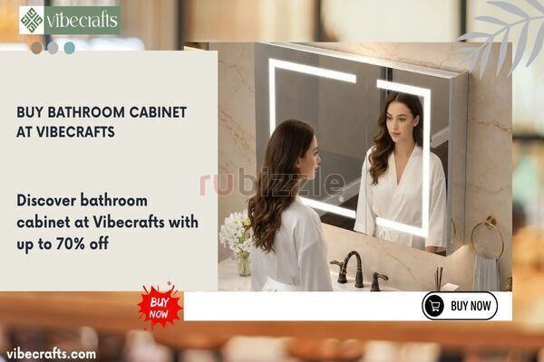 Stylish Bathroom Cabinet for Modern Homes-Vibecrafts
