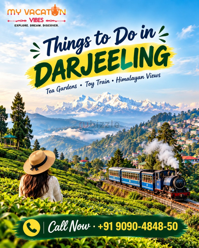 Must-Try Things to Do in Darjeeling +91 9090-4848-50