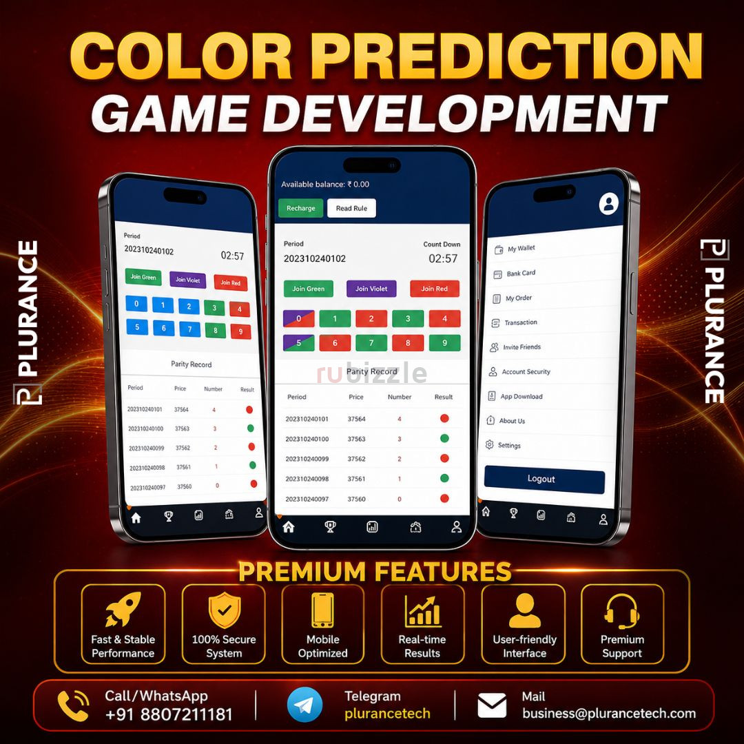 Affordable Color Prediction Game Development Company