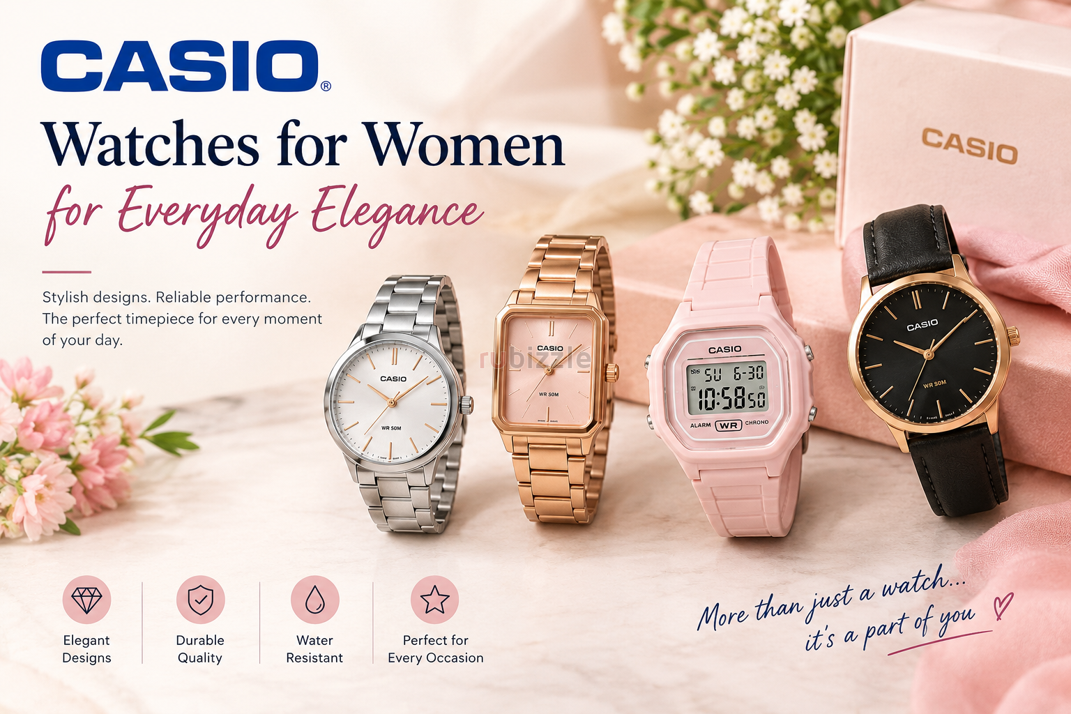 Casio Watches for Women for Everyday Elegance
