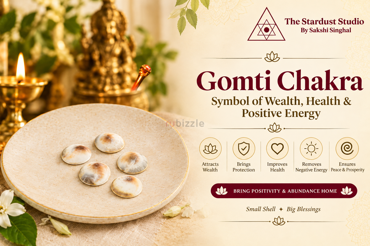 Buy Gomti Chakra Online at Best Price | The Stardust Studio
