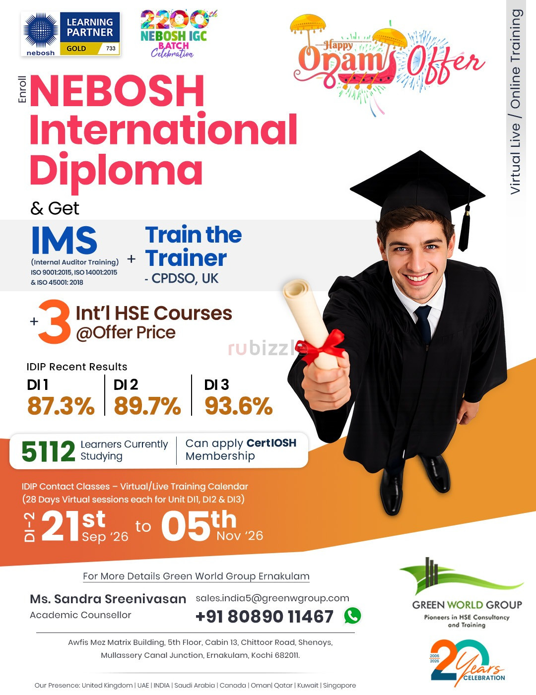 NEBOSH IDIP Course in Kollam