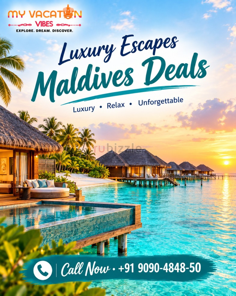 Plan Luxury Escapes Maldives Deals Today +91 9090-4848-50
