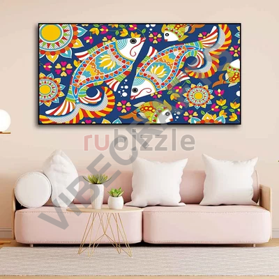 Buy Beautiful Madhubani Painting Online for Home Decor | Vibecrafts