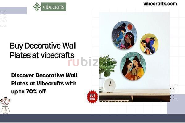 Decorative Wall Plates for Modern Home Decor-Vibecrafts