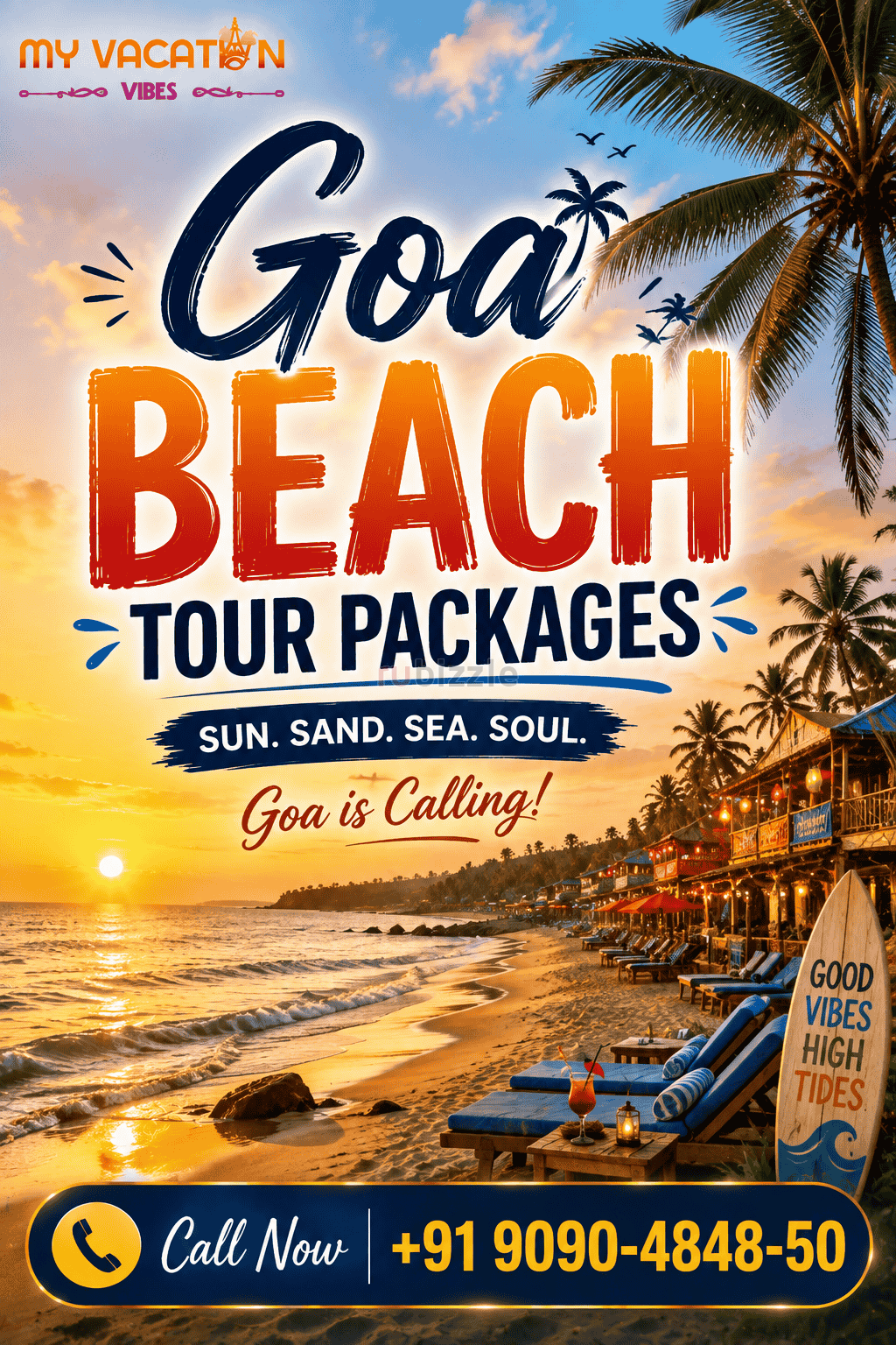 Grab Goa Beach Tour Packages Now +91 9090-4848-50
